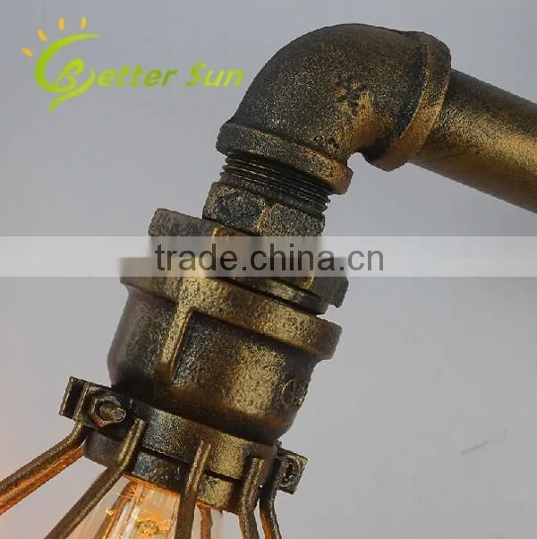 Two Head Metal Cage Modern Moroccan Wall Sconces/Wall Lamp