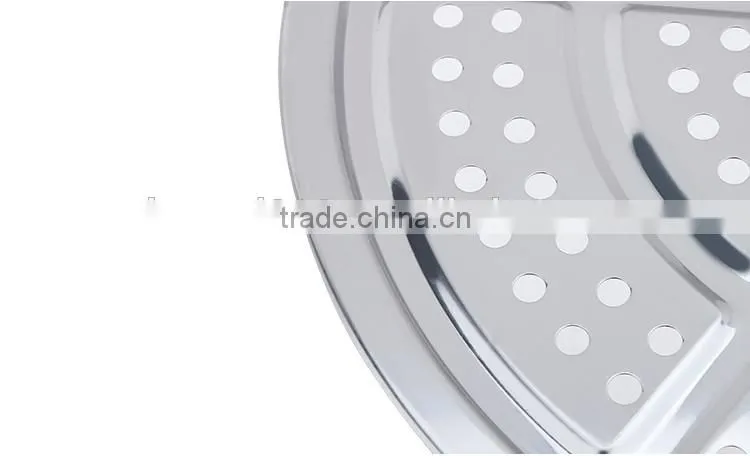 caitang shencai stainless steel 4layer steamer pot with glass lid cover
