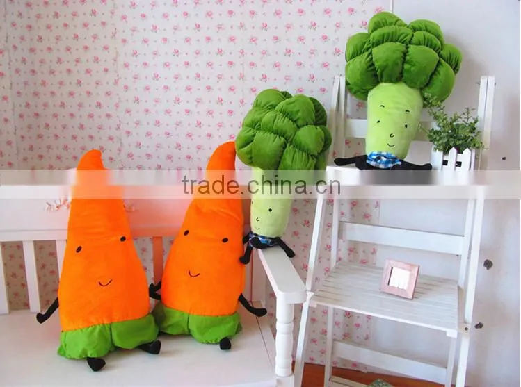 2016 Hot Sale In Stock High Quality wholesale Soft Cute Carrot Pillow