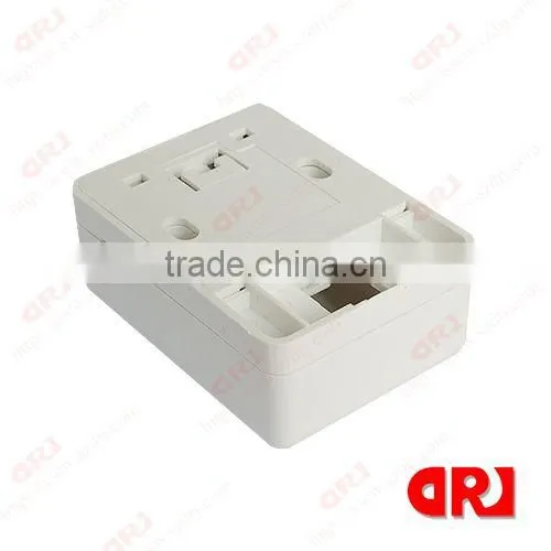 RJ45/RJ11 cat wall mounted box