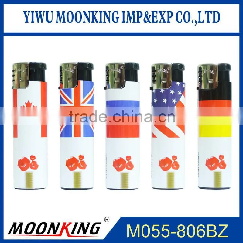 Customized photo sticker windproof jet lighter,electronic cigarette gas lighter