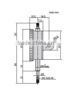 INSIZE 2314-10A ranges desoldering tide force oil filter switch dial digital indicator gauge