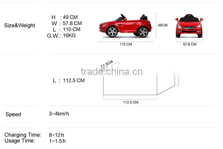 Rastar shopping car toy made in china radio control cars kids ride on car
