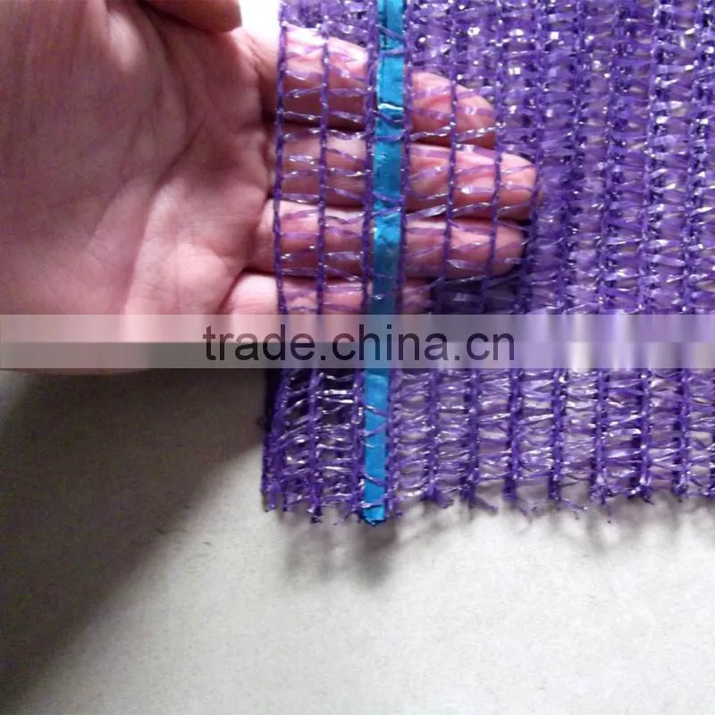 50x80cm cheap and good quality dark green hdpe raschel mesh net bags for potatos and oinon