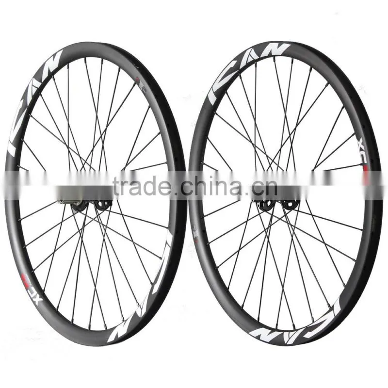 China carbon bike wheels clincher carbon wheels 28mm depth carbon wheels 28C-26ER