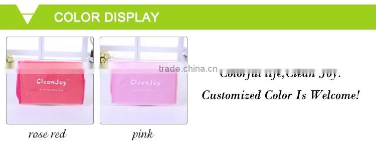 oil eraser 100% polyester soft makeup wipes cloth