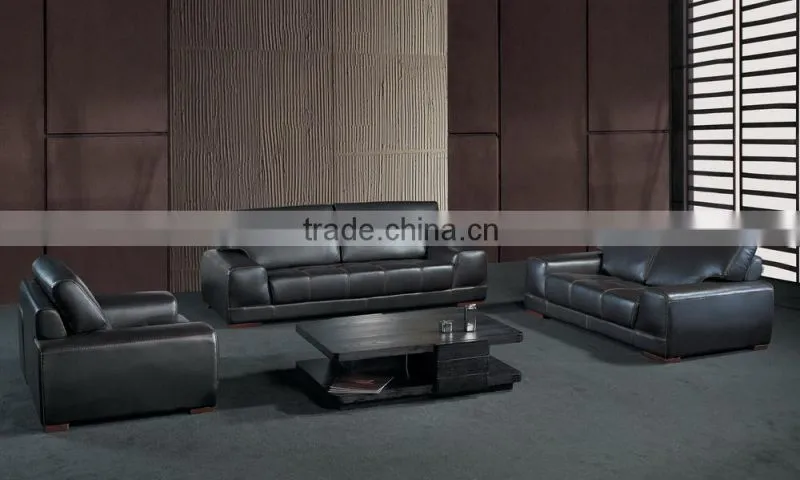 Modern living room sofa set with metal feet KW357