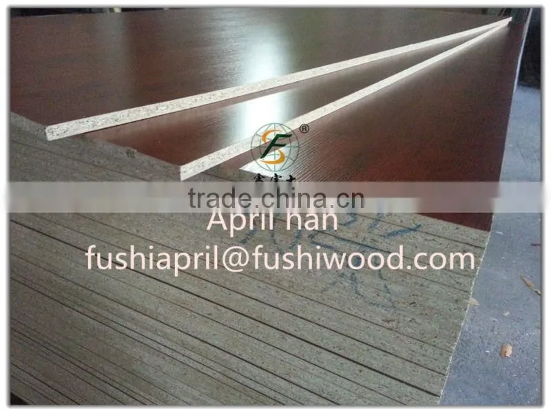melamine particle board 18mm red beech