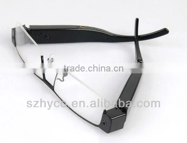 1080P wearable hidden camera glasses