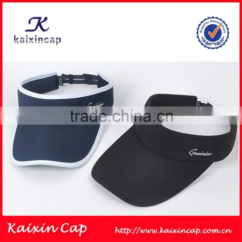 High Quality Sun Visor Caps With Long custom Sun Visor Cap, Long Visor Cap,Plain Color Cotton Sun Visor