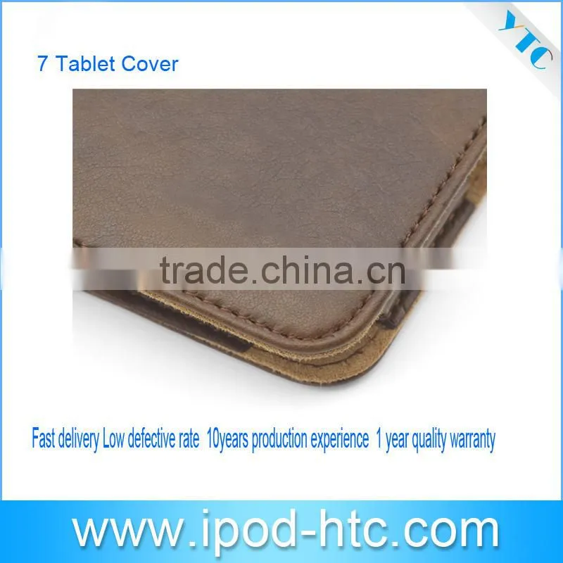 2014 New universal tablet case, flip tablet covers&case, best selling Leather PU flip tablet cover