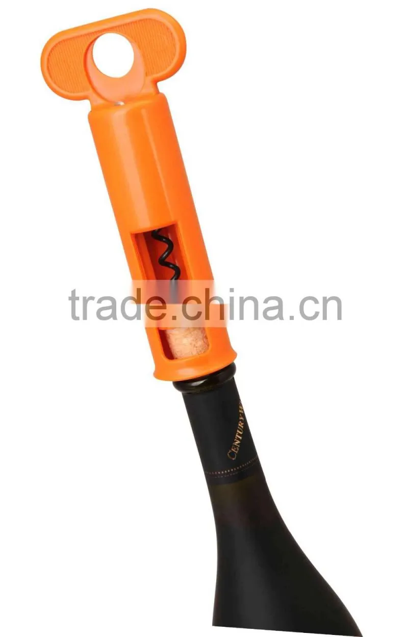 S/S+ABS+PS 16.3*7*4.2 Kitchen tools manual wine opener/red wine opener/corky wine opener