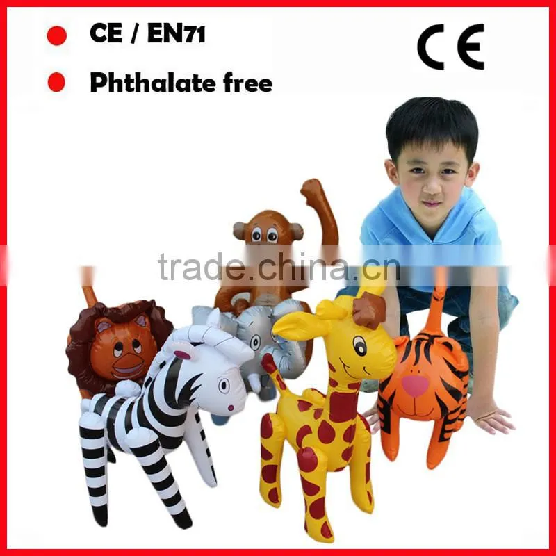 PVC toys inflatable crocodile for kids