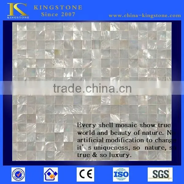 Chinese popular natural materials mother of pearl shell mosaic tile different types