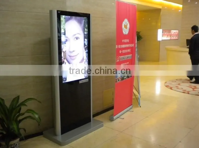 42 inch floor standing touch screen advertising player
