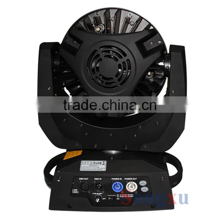colorful lights 108x3w led zoom moving head wash led moving lights