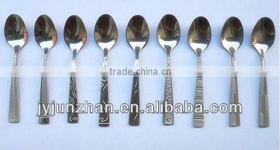 Elegant Tableware spoon fork of food certificate made in Jieyang Junzhan and low price