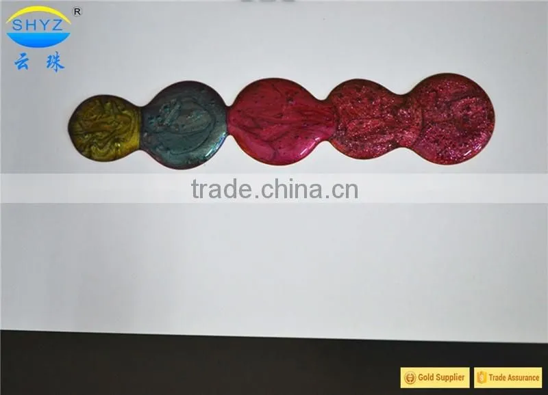 Yunzhu pigment glossy chameleon vinyl