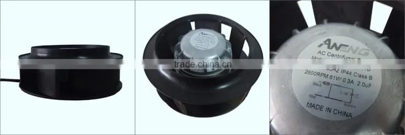 175mm 220v silent fan for precision air conditioning