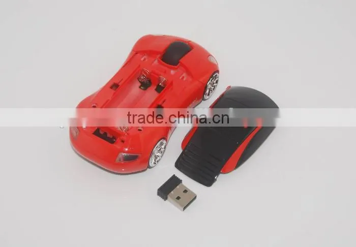 Computer 2.4G cordless Promotional Gift Car Shape Mouse