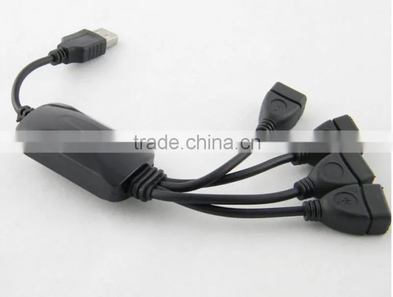 Octopus 4 Port USB 2.0 Hub Splitter Cable Wholesale usb hub