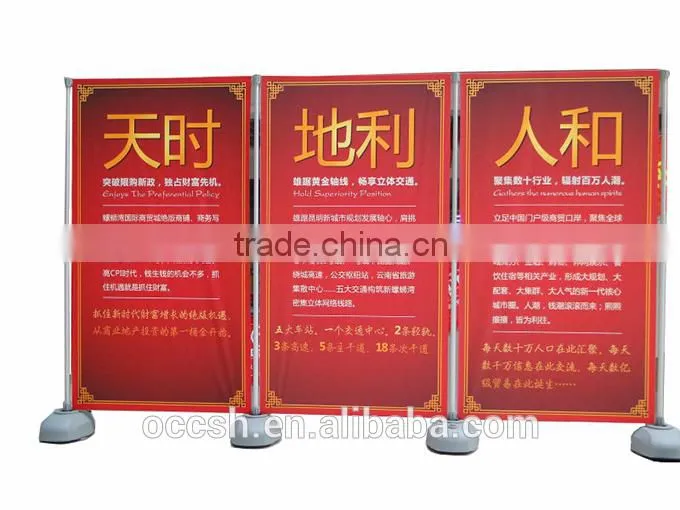 water based advertising display stand