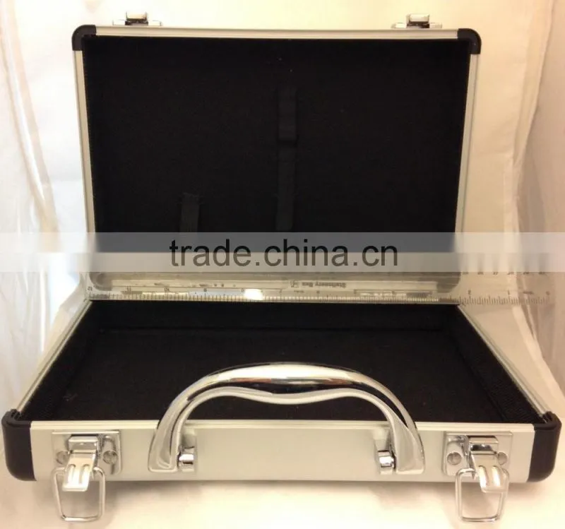 Small brief flight universal case MC50 Aluminium padded interior 242x55x159 mm