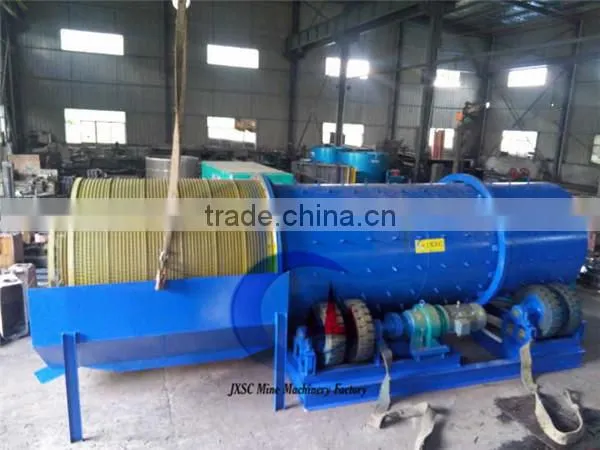 wash mud drum machine, drum scrubber washing machine with 100tph