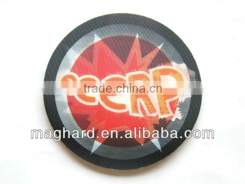 2016 New products custom 3D lenticular coaster magnetic fridge magnet for promotional gift