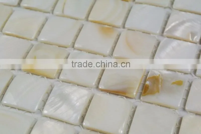 Convex shell mosaic tile,bathroom tile,freshwater shell