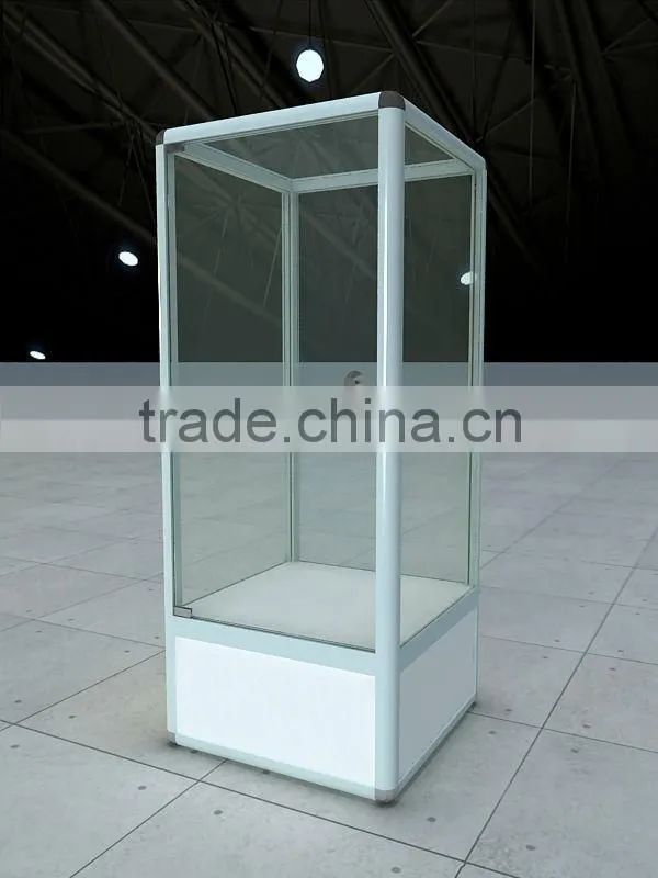 aluminium system glass show case