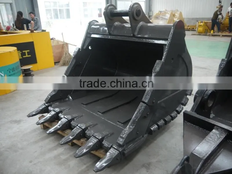 long using life excavator rock bucket with 1.5m3 made in china