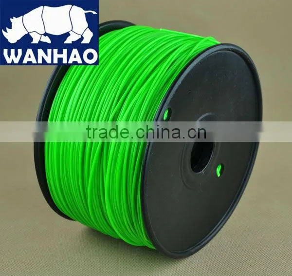 bright colors PLA materials 1.75mm filament for extruder 3d printer