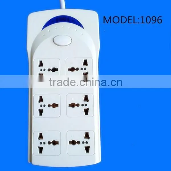 latest invention 8 gang multi power electrical product electric switch extension socket outlet