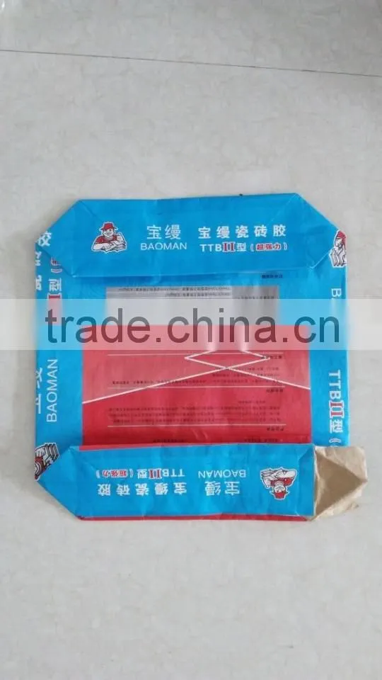 Powder cement price valve paper bag