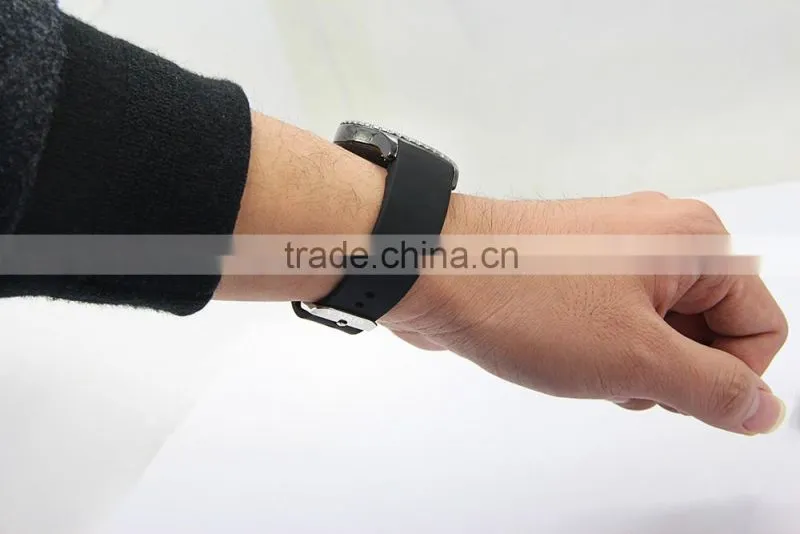 Black Smart Watch Bracelet Silicon watch Band /Silicon Strap Wristband For SAMSUNG GEAR S R750