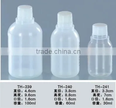 Recyclable 1.6cm Neck Diameter Cosmetic Plastic E Liquid Bottle 100ML