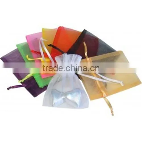 Affordable Organza Bags With Ribbon Drawstring
