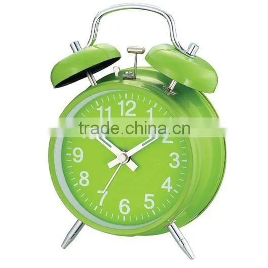 Mechanical alarm clock, loud voice alarm clock, metal clock