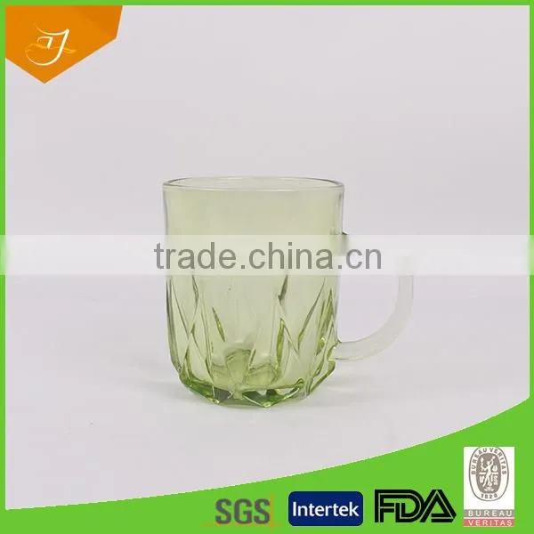 Colorful 10oz Drinking Glass Cup