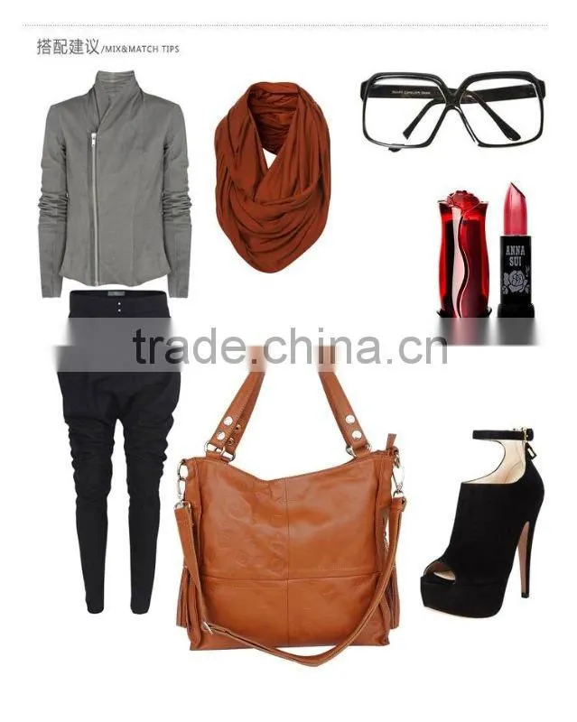 2011 newest design casual lady leather bag