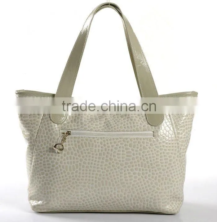 2012 Lovely Stone-Grain PU Handbag For Ladies!