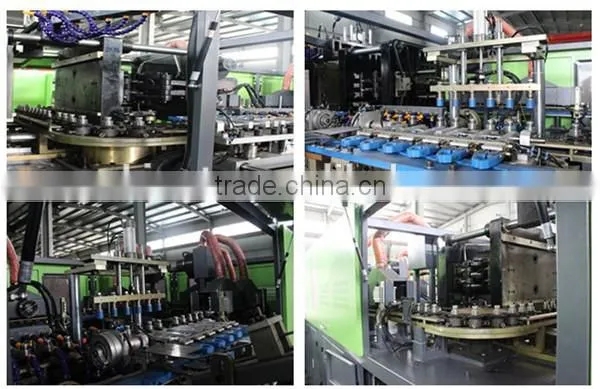 fully-automatic machine for blowing plastic bottles