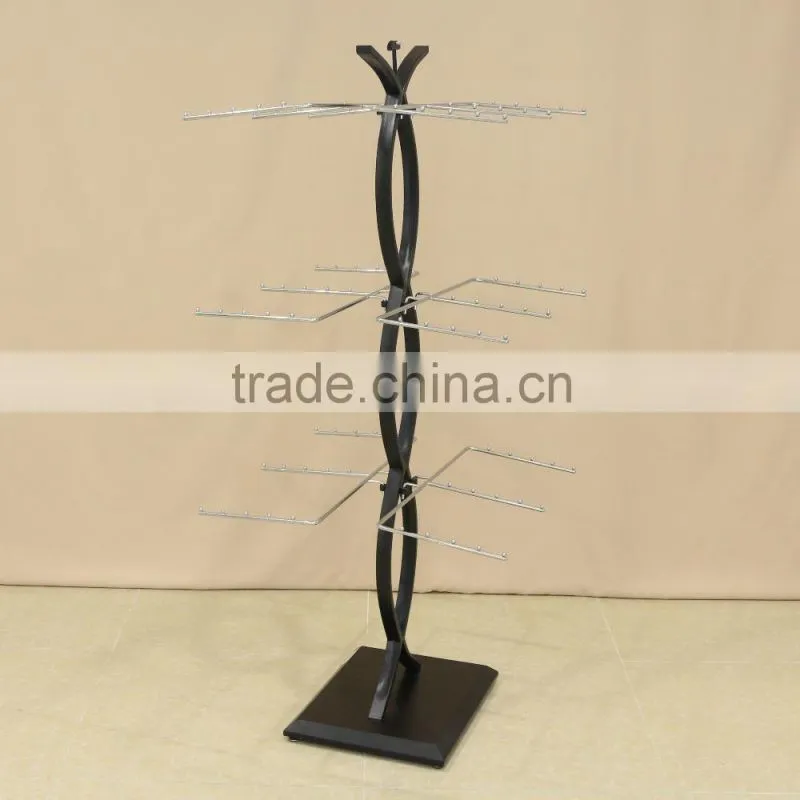 QD-F192 Metal wire hanging display rack for lingerie
