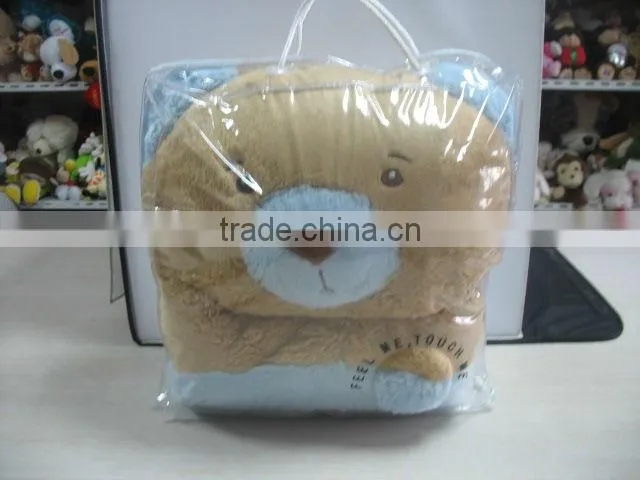 Plush Animal Face shape Cushion