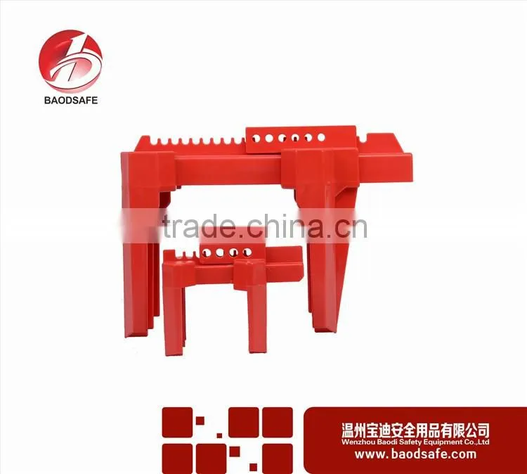 OEM BAODI Ball Valve Handle Lockouts Security Lock Red BDS-F8601