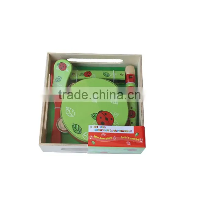 Wood music instruments toy for kid,child favourite wood musical toy sets