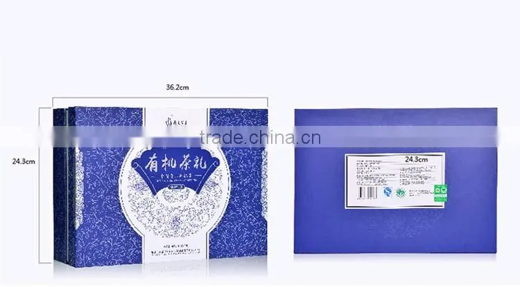 Tea manufacturer healthy natural paper box Chinese famous brand organic green tea
