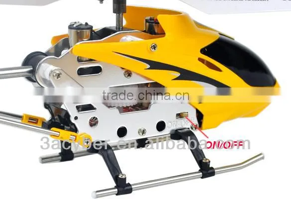 Metal Mini RC 3CH Helicopter GYRO USB Toy