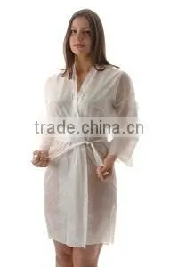 Non woven PP Disposable Robe